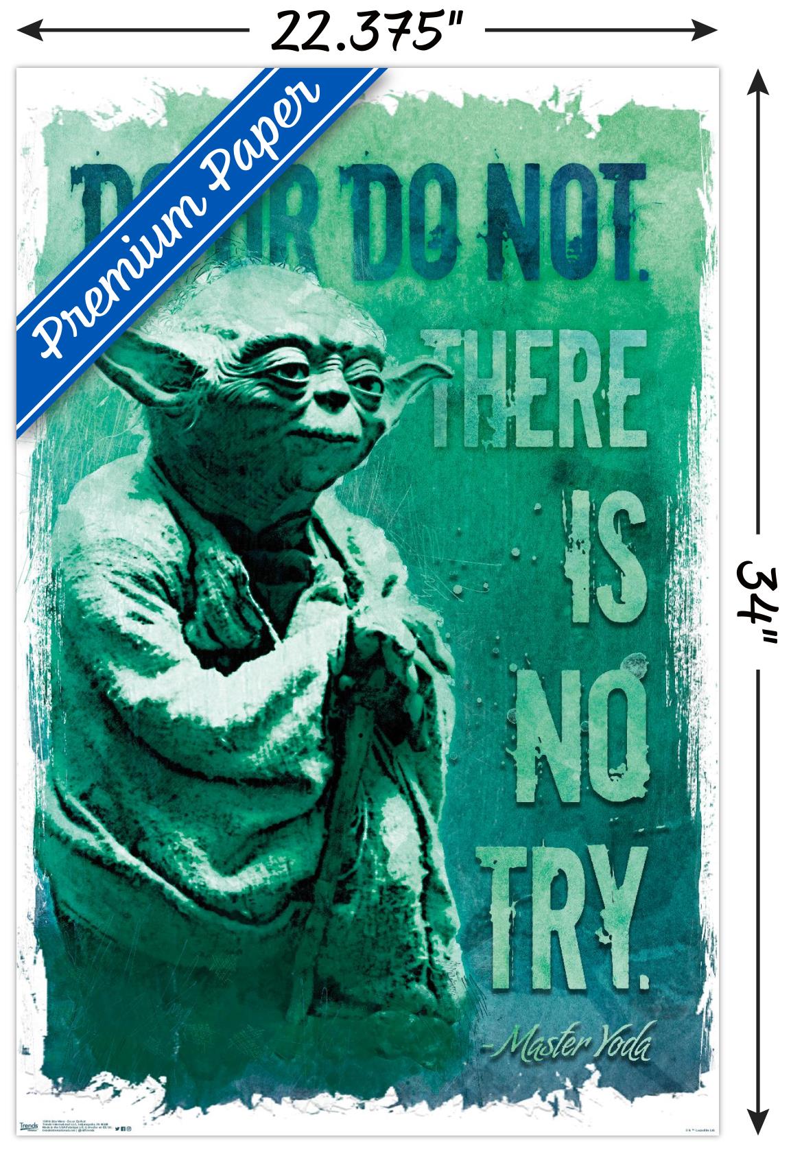 Star Wars: Saga - Do Or Do Not Wall Poster, 22.375" x 34"