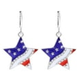 thumbnail image 2 of 100Fens Fashion Independence Day Earring Women Earrings Jewelry Accessories Gifts, 2 of 6