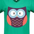 thumbnail image 4 of Inktastic Owl Women's V-Neck T-Shirt, 4 of 5