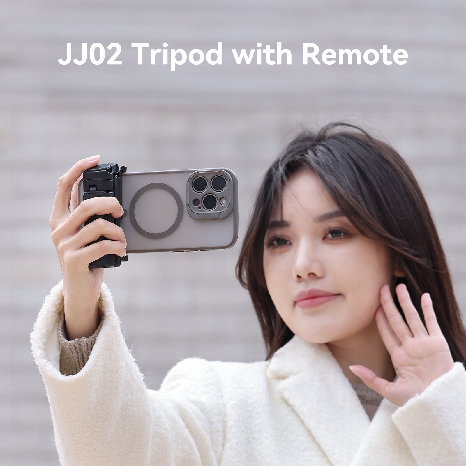 Ulanzi JJ02 Extendable Grip Phone Tripod with Remote Selfie Stick - The Ultimate 3-in-1 Smartphone Accessory