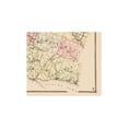 thumbnail image 2 of Historic County Map - Oswego County New York - Burr 1866 - Vintage Wall Art, 2 of 4