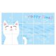 thumbnail image 1 of Pegatina de cocina de gato y pez, calcomanía decorativa impermeable y resistente al calor, 1 of 1