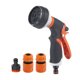 thumbnail image 2 of Rociador de manguera con cabezal de boquilla de agua de 8 patrones, rociador de jardín, lavado automático de coches, hogar Wmkox3335yii  hfskjfh3328, 2 of 9