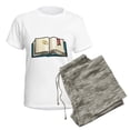 thumbnail image 5 of CafePress - Wedding Women's Light Pajamas - Women's Short Sleeve Print T-Shirt and Pants Light Cotton Pajama Set, 5 of 7