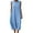 Blue, variant on Up to 30% off Sundresses for Women 2025 Summer Saving, Women's Solid Sleeveless Round Neck Cotton And Linen Pocket Wrap Maxi Dress(Brown,XXL)