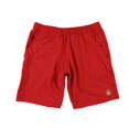 thumbnail image 1 of SOLFIRE - Pantalones cortos de entrenamiento atléticos de punto para hombre, color rojo fuego M, 1 of 2