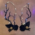 thumbnail image 5 of Halloween Hair Clip Gothic Hairpins with String Lights, Luminous Dead Branches Hairclips for Women Girls Halloween Party Hair Accessory Cosplay Consume, 5 of 5