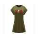 thumbnail image 1 of Vestido corto de verano para mujer, vestido formal de moda con cuello redondo para vacaciones, oficina, playa M, 1 of 7