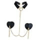 thumbnail image 3 of Bras Chain Fashion Bra Rave Body Accesorios Gargantilla Prom Mujeres Pecho Pegatina Negro jinwen Cadena de pecho, 3 of 8