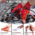 thumbnail image 4 of Auto Roadside Emergency Survival Kit with Tire Inflator, Booster Cables & Tow Rope – All‑Season Car Safety Gear, Perfect for New Drivers, 4 of 9