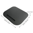 thumbnail image 3 of Monyance Bed Computer Desk Portable Laptop Bed Desk Stand Tray Cushion Support for Home Office Travel Sofa(13.07X16.14X1.18Inches), 3 of 11