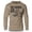 Khaki, variant on GYMISH No Squatting Lightweight Long Sleeve Hooded T-Shirt for Men – Funny Gym Hoodie, Workout Shirt for Fitness & Leg Day Enthusiasts
