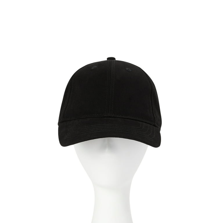 Time and Tru Women's Blank Non Washed Cotton Twill Baseball Hat