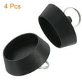 thumbnail image 3 of Tapón de drenaje de goma de 4 piezas con anillo colgante se adapta de 1-1/2 pulgadas a 1-3/4 pulgadas, negro, 3 of 6