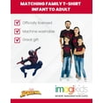 thumbnail image 4 of Marvel Spider-Man Toddler Boy or Girl Cosplay Short Sleeve T-Shirt Classic Black Miles, 4 of 5