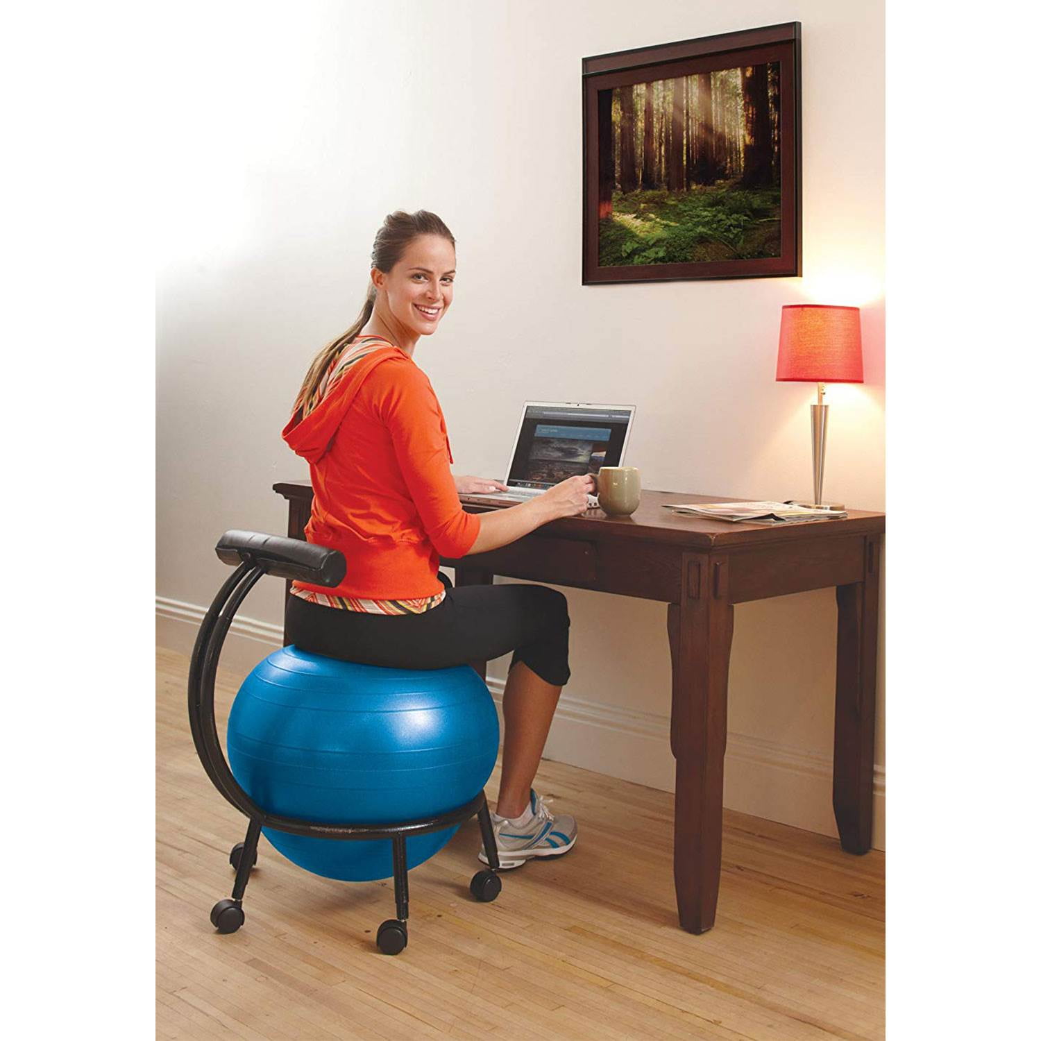 custom fit balance ball chair