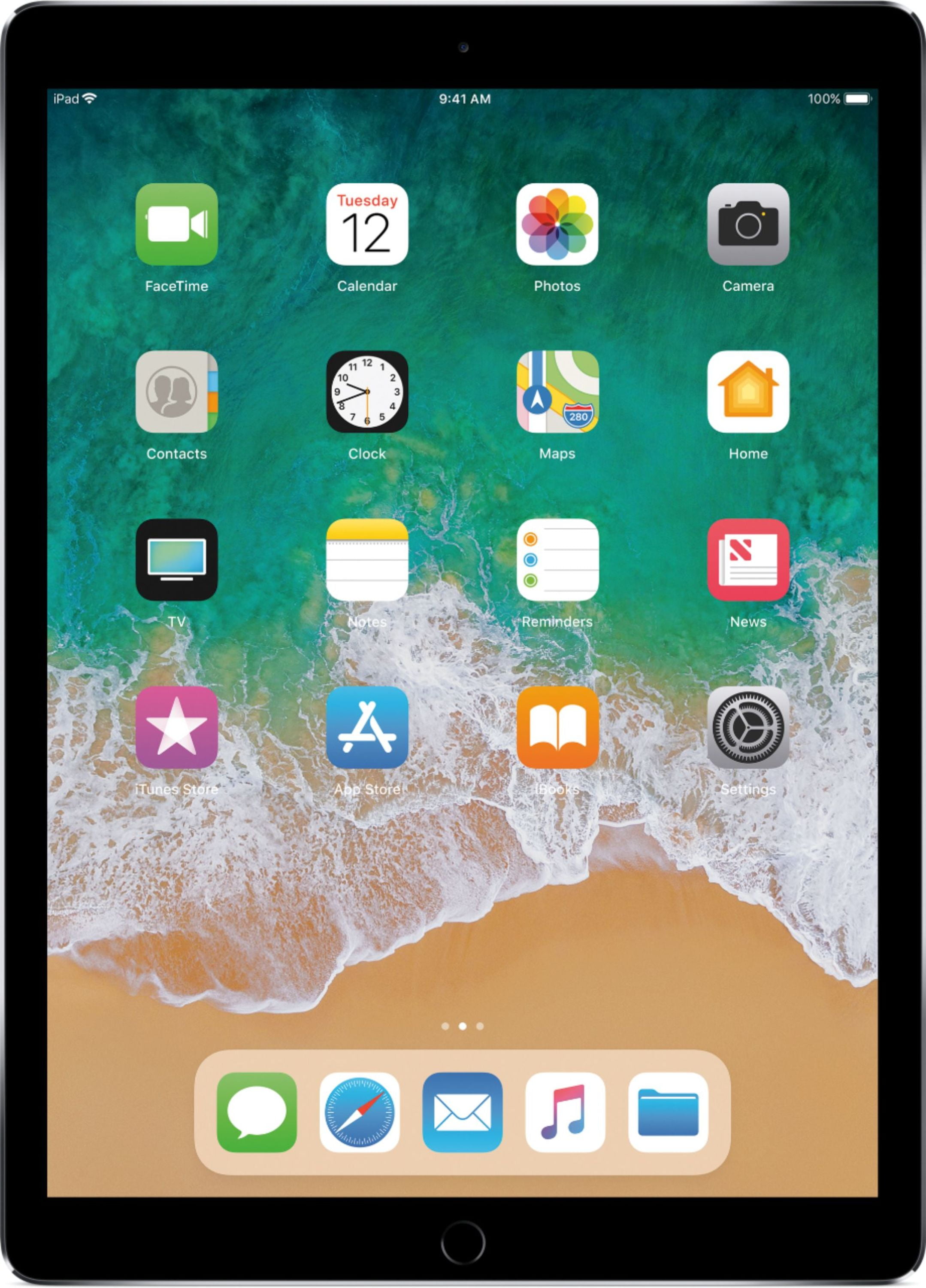 Apple iPad Pro 12.9 (2nd Gen) 64GB Wi-Fi Tablet (MQDA2LL/A) - Space Gray  (Used) 