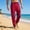 Red, variant on Men's Summer Pants Loose Fit for Daily Casual Wear Breathable Lightweight Home and Outdoors Tranquil Comfort