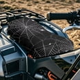 thumbnail image 2 of Uorisanigo ATV Seat Cover Waterproof Spider Web Print Car Seat Cover Universal Motorcycle Passenger Seats Cushion Fit for Most ATV Seats, Breathable Padded Protection, 2 of 7