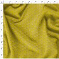 thumbnail image 4 of Soimoi Yellow Georgette Viscose Fabric Leaf Floral Decor Fabric Printed Yard 44 Inch Wide, 4 of 6
