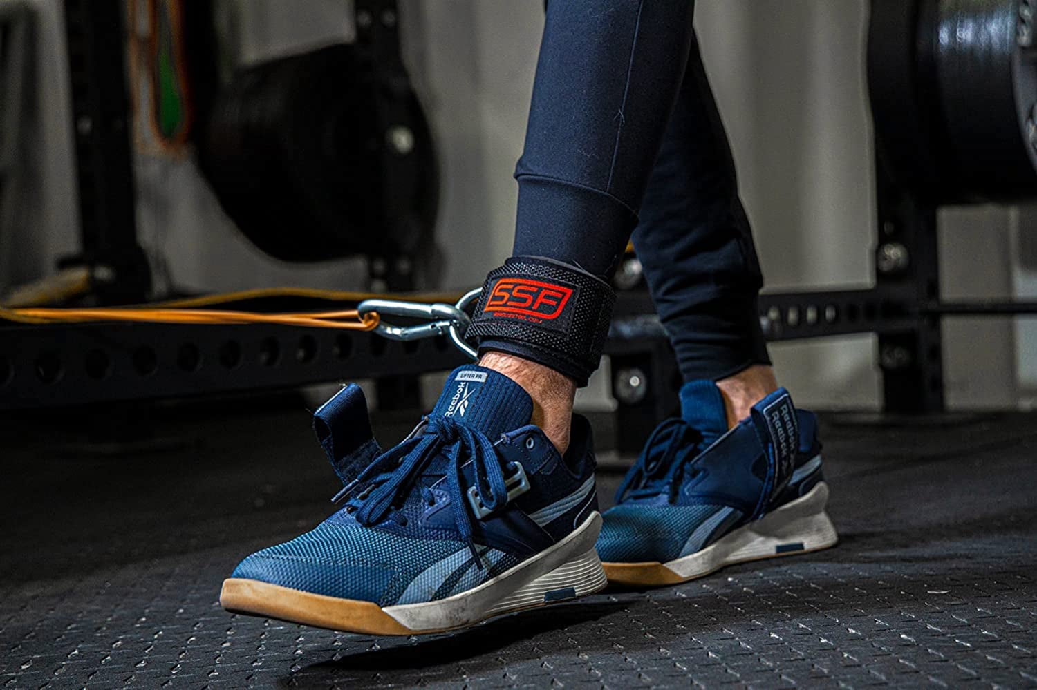 Serious Steel Fitness Leg Strength Training Ankle Cuffs (Pair)