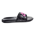 thumbnail image 2 of Nike Women's Benassi Jdi Black / Vivid Pink - Ankle-High Sport Slide Sandals, 2 of 6