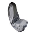 thumbnail image 3 of Funda genérica para asiento de coche, fácil de limpiar, protector para asiento de coche para vehículo todoterreno Gris plata, 3 of 8