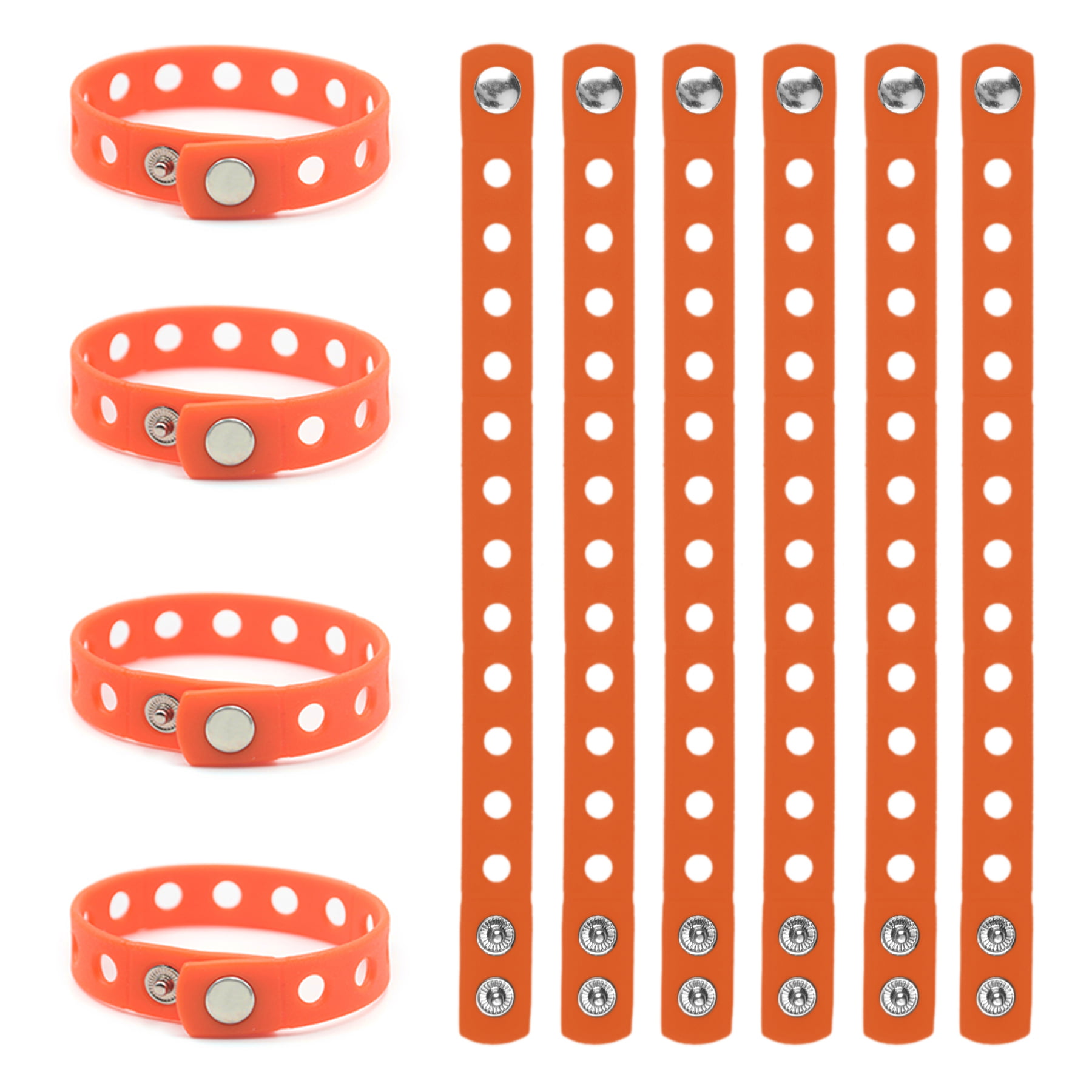 GOGO 10 PCS Kids' Rubber Bracelet 