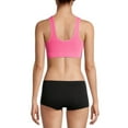 thumbnail image 6 of No Boundaries Juniors' Seamless Scoop Neck Bralette, 2-Pack, 6 of 11