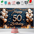 thumbnail image 7 of Yatrandify Decorative Design Happy Birthday Banner Milestone Celebration Balloon Decoration Gift Box for Birthday Party Indoor Decoration Photo Shoot, 7 of 7