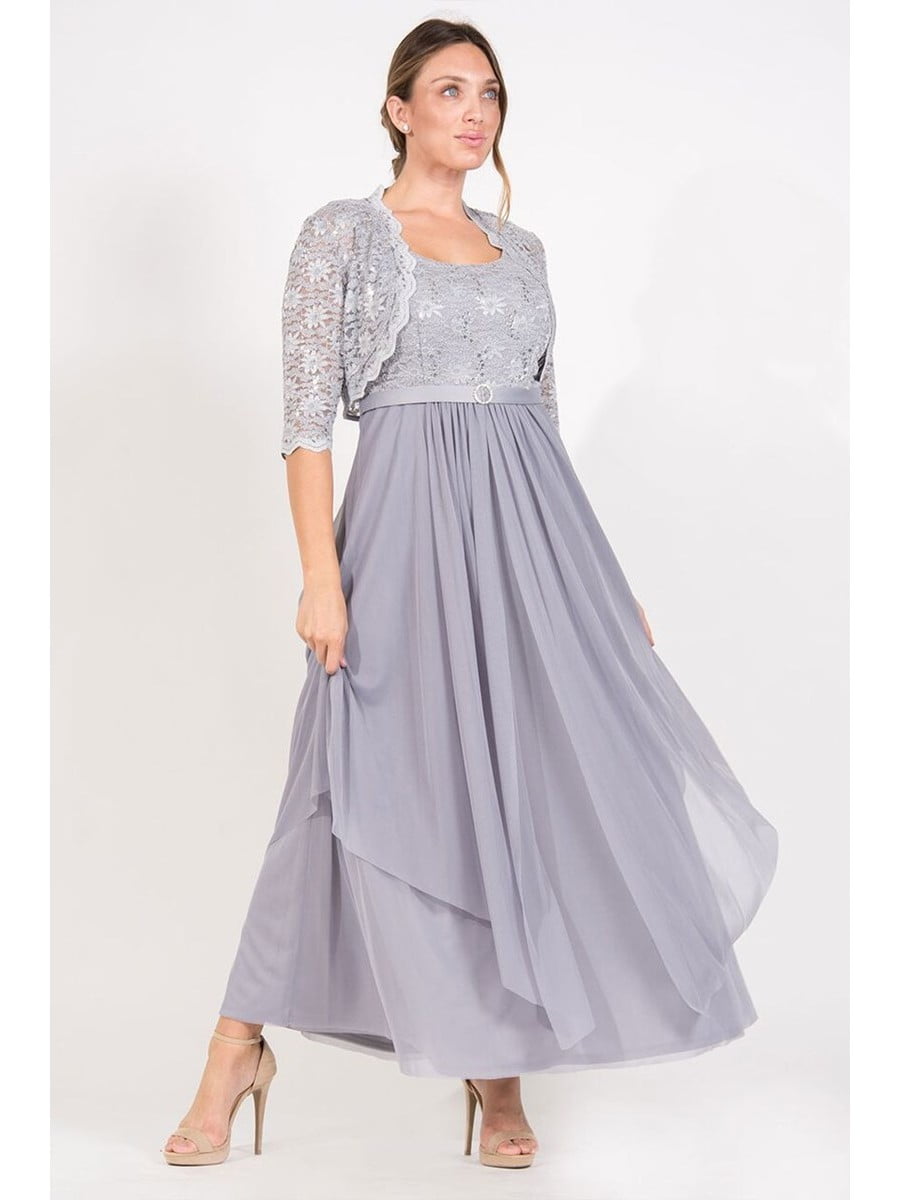 r & m richards navy blue dress