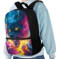 thumbnail image 4 of Uorisanigo Cool Wolf School Backpack for Girls 5-12 Year Fashion Kids School Bag Bookbags Breathable Daypack Rucksack Laptop Bag for Schools, Travel & Sports, 4 of 6