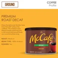 thumbnail image 2 of McCafe Premium Roast Decaf, Ground Coffee, Decaffeinated, 24oz. Canned, 2 of 4