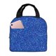thumbnail image 1 of Fotbe Blue Circles Mosaic Bolsa Térmica con Estampado y Forro de Aluminio Grueso Bolsa de Almuerzo con Bolsillo Frontal para Hombres y Mujeres, Ideal para Trabajo, Escuela, 1 of 8
