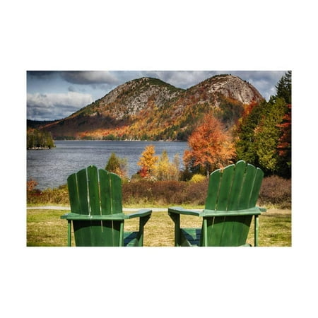 Best Seats in Acadia National Park, Maine Print Wall Art By George