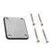 thumbnail image 5 of Calza para mástil de guitarra, placa para mástil de guitarra, placa de mástil para guitarra de metal, placa de montaje trasera para junta de mástil de repuesto, muy versátil Jadeshay A, 5 of 8