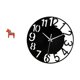 thumbnail image 5 of Adorno Coleccionable De Caballo De Dala Sueco, Figura De Caballo De Dalecarlian, Escultura De Animal, Reloj De Pared Acrílico, Reloj Decorativo, Silencioso, Fácil De Leer, Sencillo, Redondo,, 5 of 8