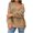 Khaki, variant on Lovskoo 2024 Sweaters for Women Long Sleeve Trendy Solid Color Plus-Size Loose Round Neck Pullover Olive Green