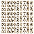 thumbnail image 1 of LOVEVER 200pcs Unfinished Wooden Numbers for DIY Crafts/Home/Birthday Props - 15MM, 1 of 7