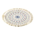 thumbnail image 2 of Mantel individual Sincero redondo algodón poliéster con borlas 15 a 95 g, 2 of 10