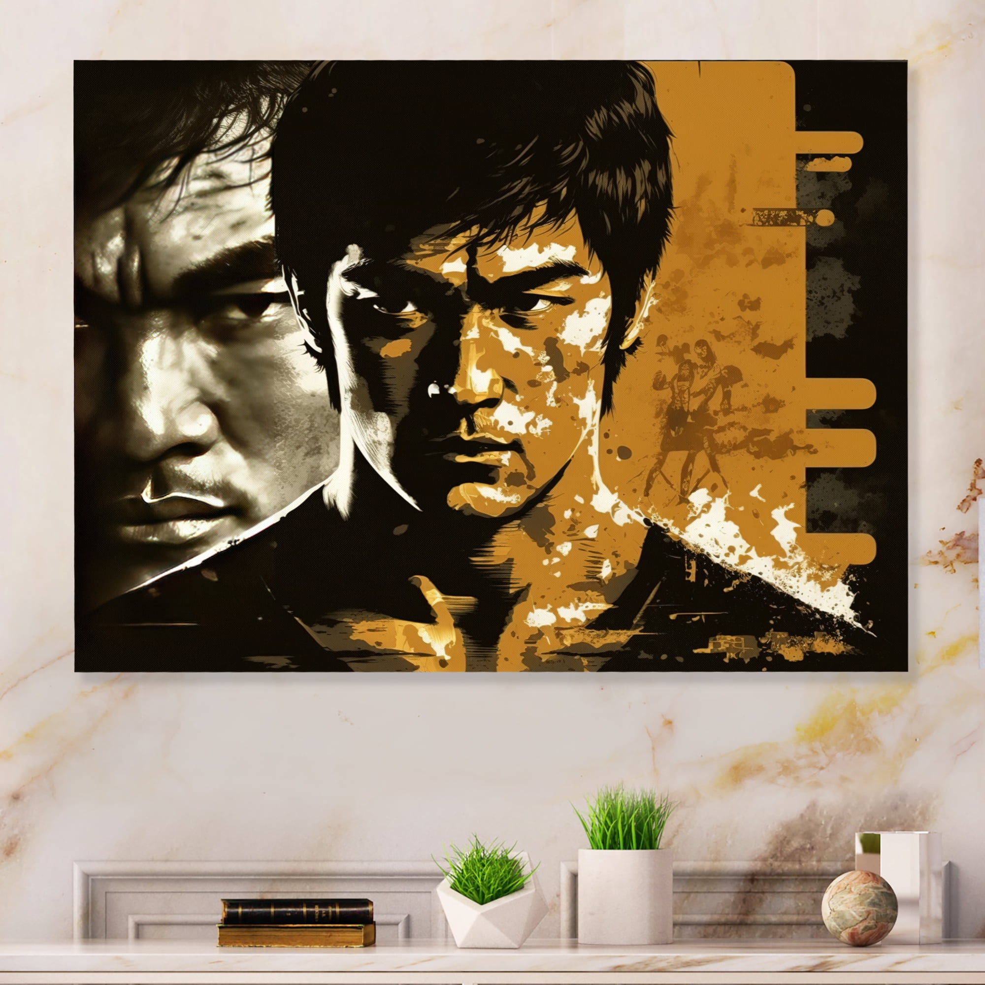 Designart Stunt Man I Canvas Wall Art