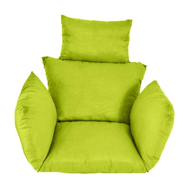 Cojín de columpio duradero para el hogar, alfombrilla de Color sólido para silla de huevo, asiento colgante para Patio al aire libre, funda de cojín para decoración del hogar Fivean unisex