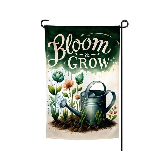 Bloom & Grow Garden Flag