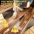 thumbnail image 6 of Painters Pyramids Stands, 50pcs Painters Pyramids, Painter's Painting Stands Pyramids, Mini Triangle Cone Paint Stands Tripods for Door Risers Support, Painter Elevated, Cabinet Pouring Accessories, 6 of 7