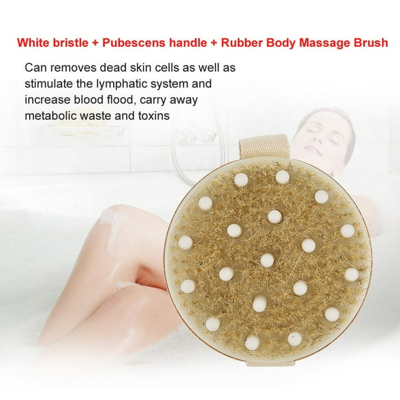 destyer Body Massage Brush Bathing Shower Dead Skin Removal Detoxification Wash Scrubber
