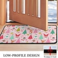 thumbnail image 3 of Holiday Season Doormat 17x30 Inch, Merry Christmas Welcome Mat - Non-Slip Rubber Backing for Front Door, Washable Entryway Rug for Porch, 3 of 7