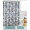 Mainstays Blue Paisley 15-Piece Bath Set