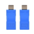 thumbnail image 4 of Adaptador extensor HDMI (1 par) RJ45, transmisor y receptor de amplificación de señal de 30 metros., 4 of 12