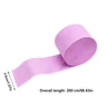thumbnail image 2 of Colorful Crepe Paper Rolls for DIY Streamer Garland Decorations, Crinkled Paper for Holiday Party Decor, Ideal for Christmas, Halloween, Graduation, Birthday, and Weddings, 2 of 8