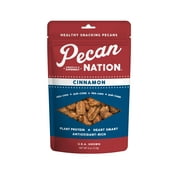 Pecan Nation Cinnamon pecans 4 oz pouch bag